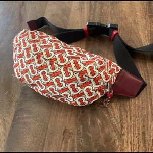 Burberry Monogram Bum Bag Vermillion